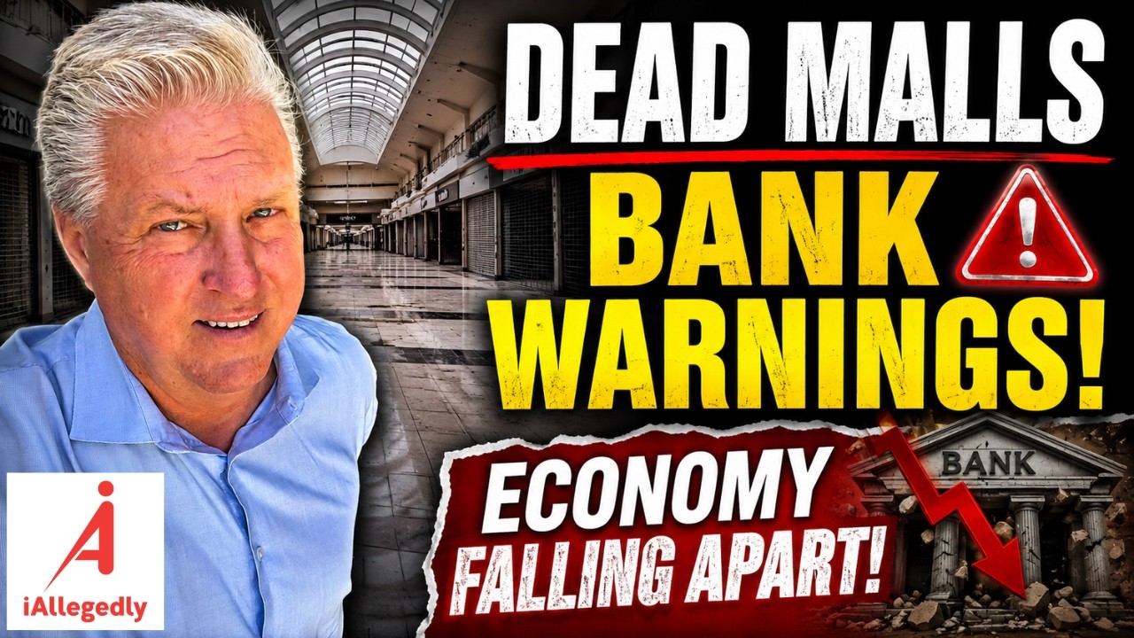 Empty Malls, Bank Fraud Warnings & An Economy Falling Apart