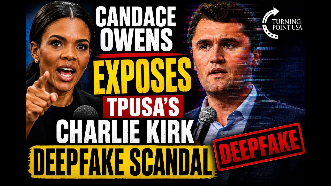 Candace Owens EXPOSES Turning Point's CHARLIE KIRK Deepfake Scandal!