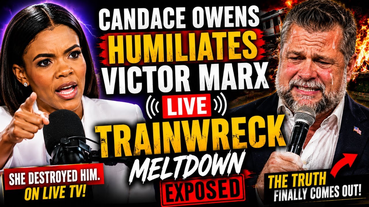 Candace Owens HUMILIATES Victor Marx LIVE – Trainwreck Meltdown Exposed!