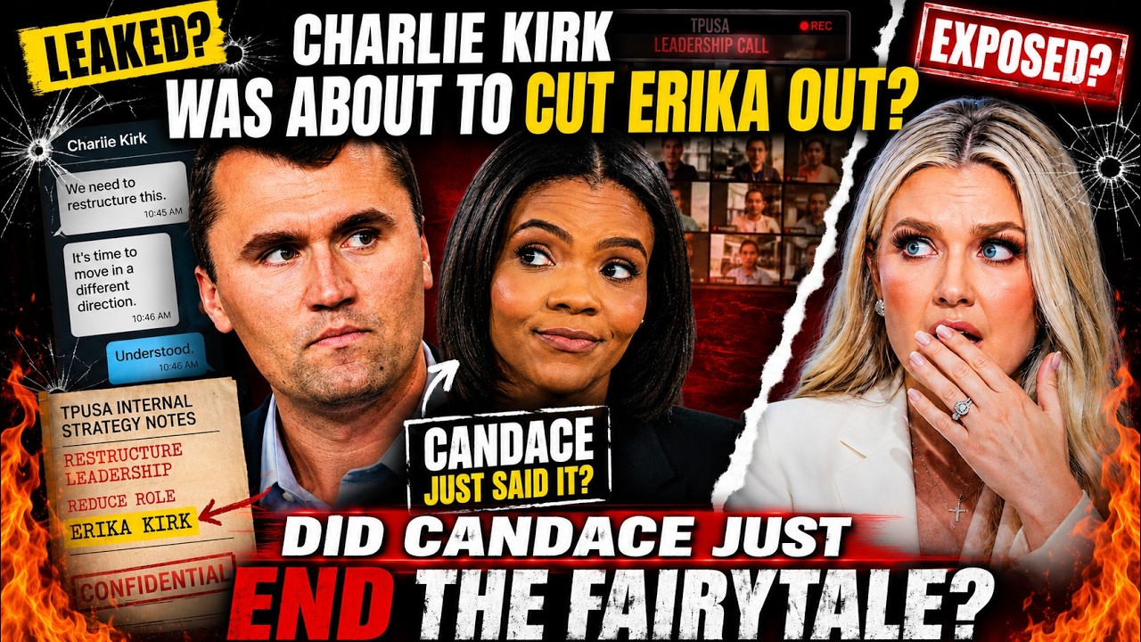 Charlie Kirk Was About to Cut Erika Out? Did Candace Just End the Fairytale?