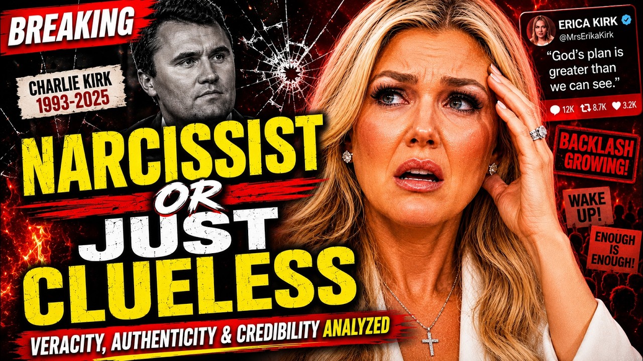 ANALYSIS: Charlie Kirk's Widow Erika EXPOSED — Narcissist Grifter or Heartless Fraud?