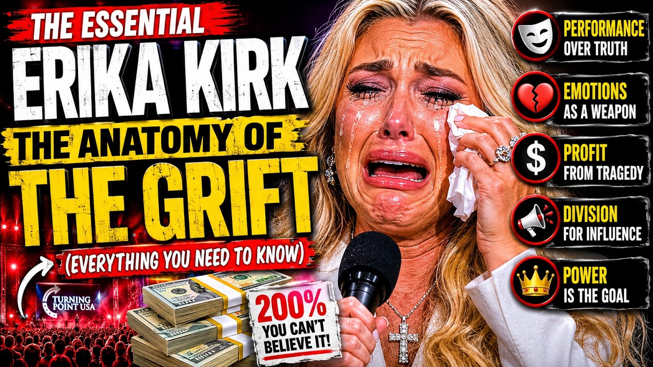 ERIKA KIRK Dissected & Exposed: The Disturbing Reality Behind the TPUSA Grift