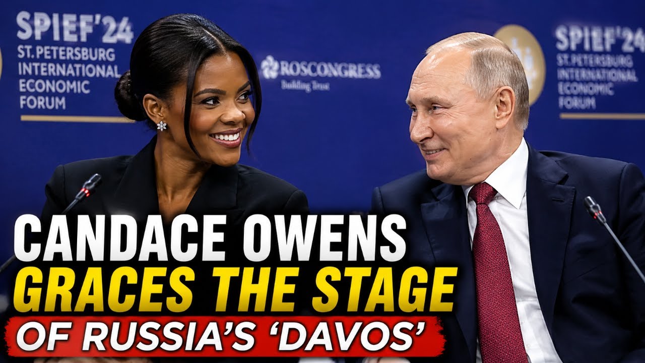 SHOCK: Candace Owens Takes Stage at Putin's 'Davos' Amid Ukraine Strikes! episode artwork