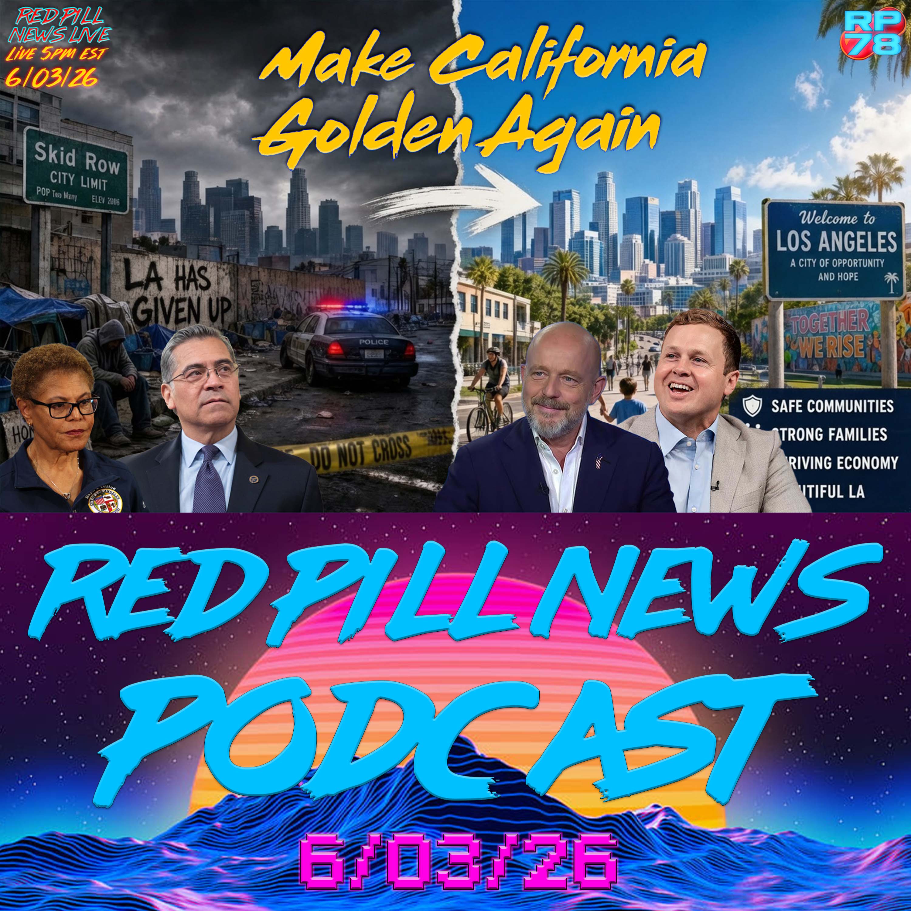 California Primary Shows Major Electoral Shift on Red Pill News Live episode artwork