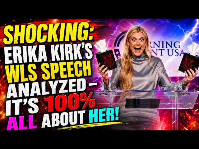 SHOCKING: Erika Kirk's WLS Speech Analyzed – It’s 100% ALL About Her! episode artwork