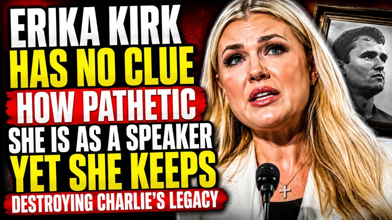 Erika Kirk Has No Clue How Pathetic She Is As A Speaker Yet She Keeps Destroying Charlie’s Legacy episode artwork