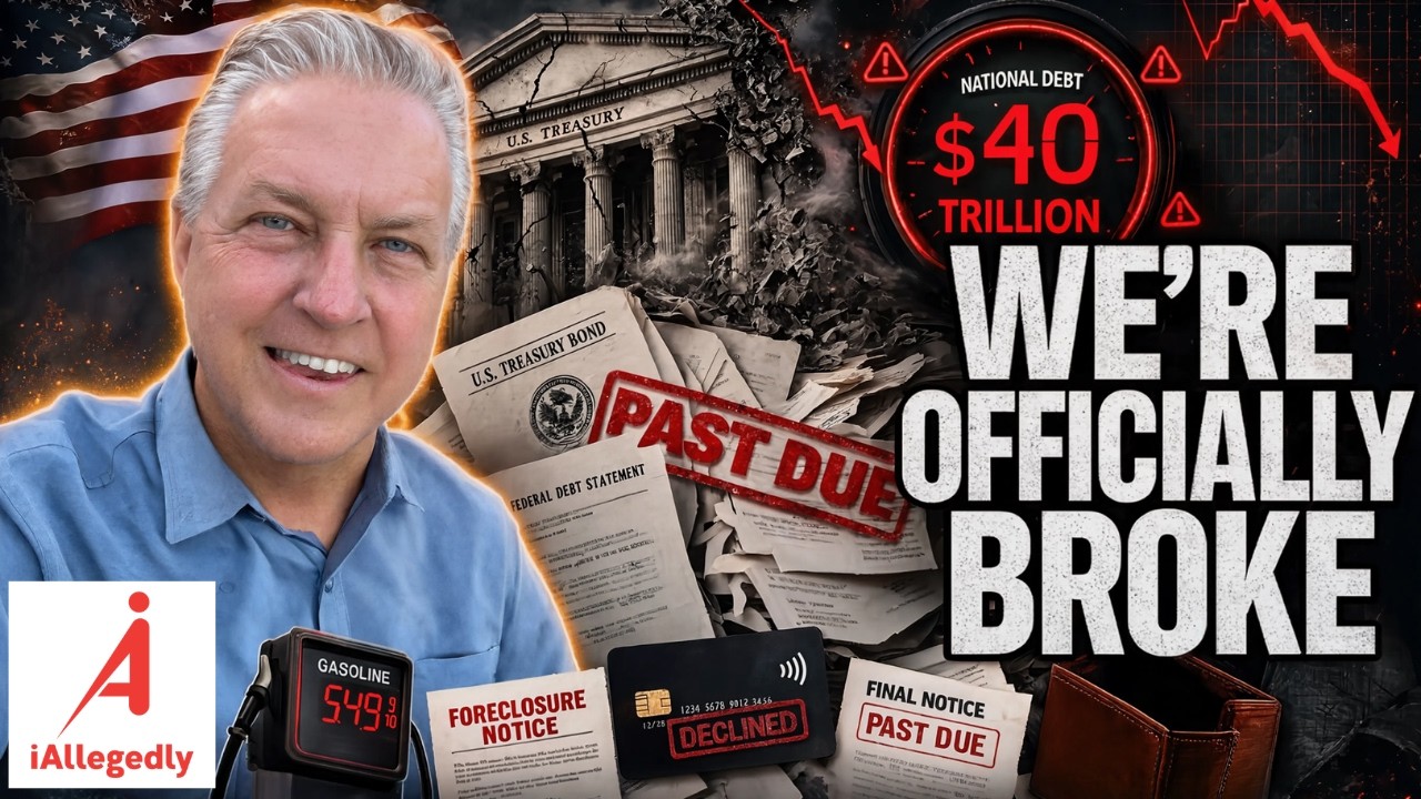 $40 Trillion In Debt - We're Officially Broke