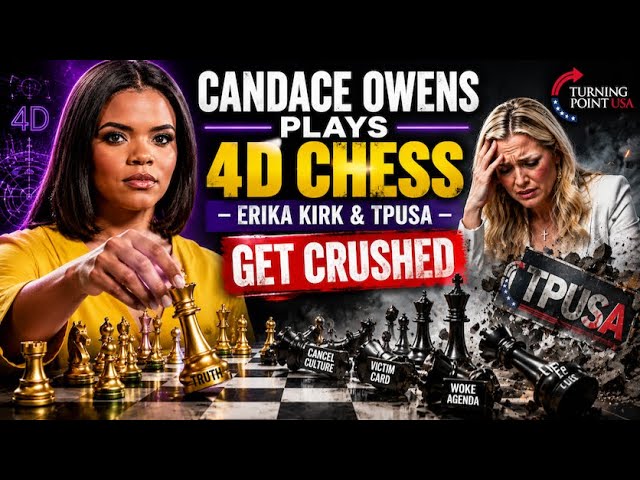 Candace Owens Plays 4D Chess – Erika Kirk & TPUSA Get Crushed episode artwork