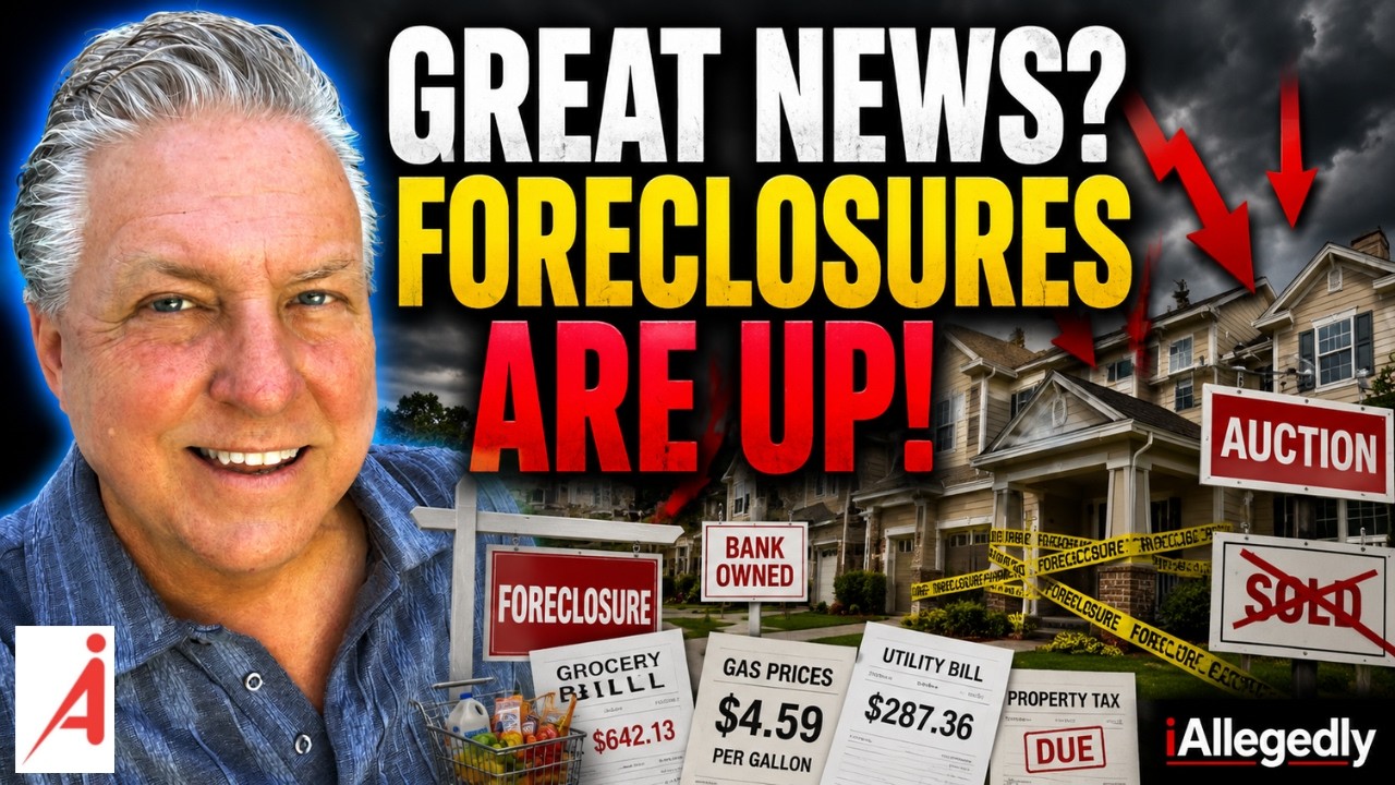 Great News! Foreclosures are Up!