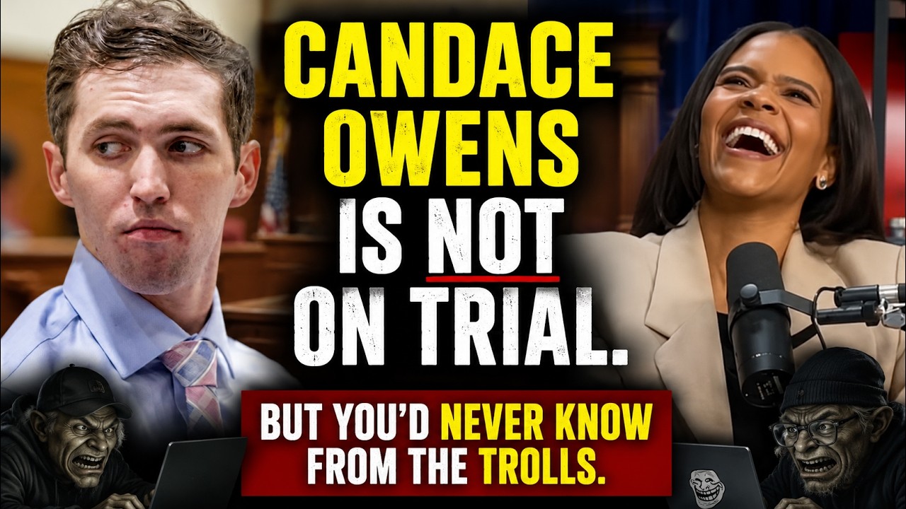 CANDACE OWENS IS NOT ON TRIAL. But you'd never know from the trolls! episode artwork