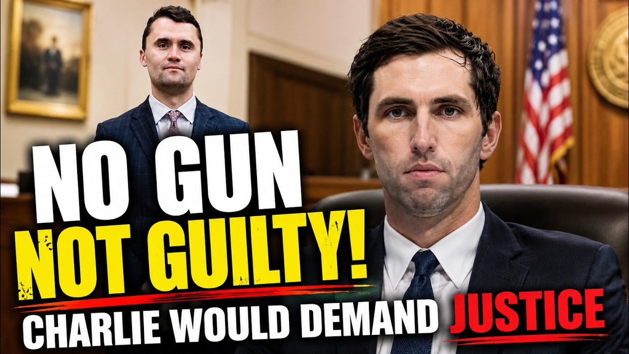 TYLER ROBINSON Will Be Acquitted: NO GUN, NOT Guilty! Charlie Would Demand Justice! episode artwork