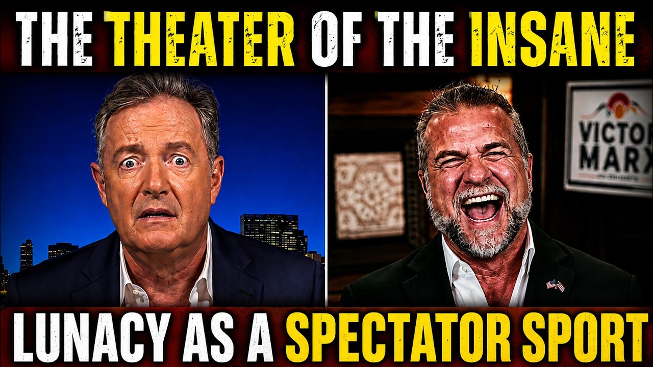 Piers Morgan & Victor Marx: THEATER OF THE INSANE (LUNACY As Spectator Sport) episode artwork