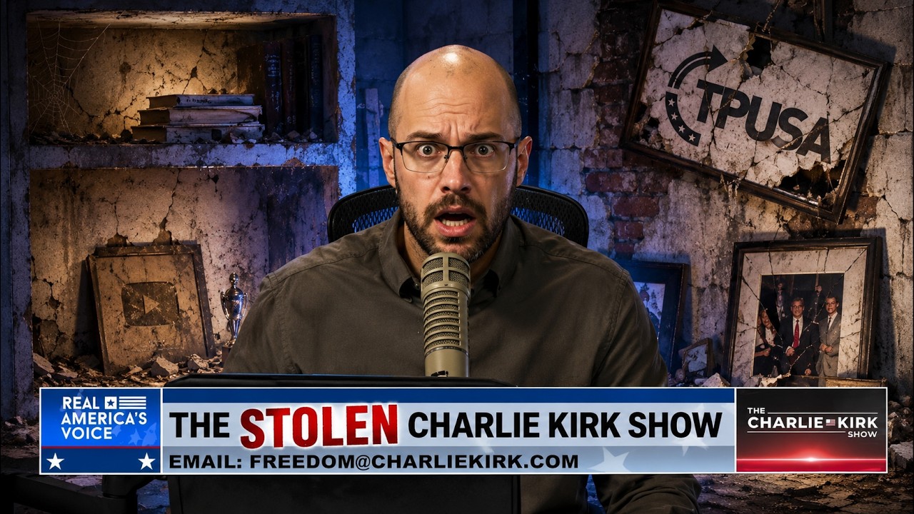 TPUSA’s Desperate Lie: Blaming the Left for Charlie’s Assassination (No One Believes Them) episode artwork