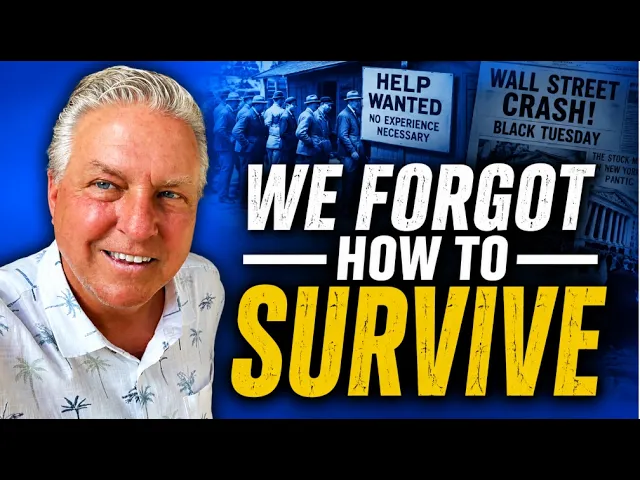 THE GREAT DEPRESSION LESSONS WE FORGOT episode artwork