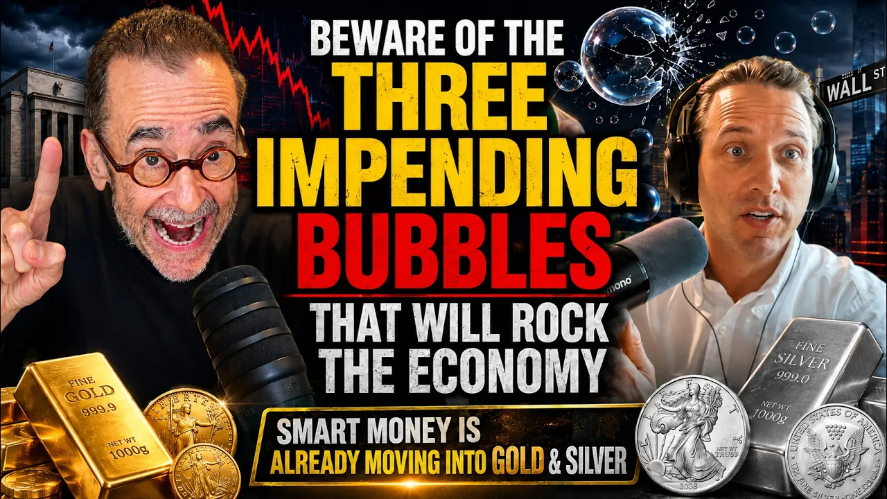 3 BUBBLES ABOUT TO BURST: Why Smart Money Already Owns Gold & Silver!
