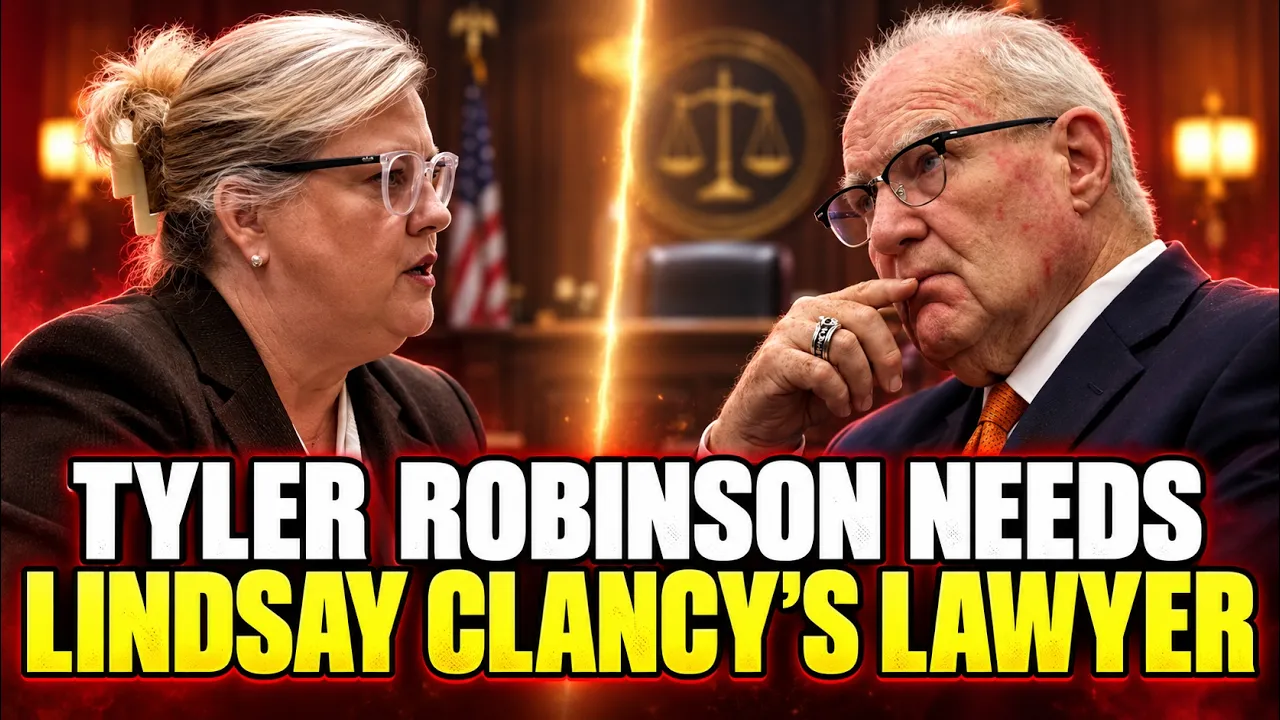 TYLER ROBINSON Needs LINDSAY CLANCY'S Lawyer Now If He Has A Chance to Save His Life