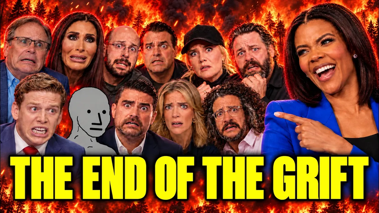 Bad News for TPUSAholes and Closeted Fed Imposter Influencers: CANDACE SAYS THE GRIFT IS OVER!
