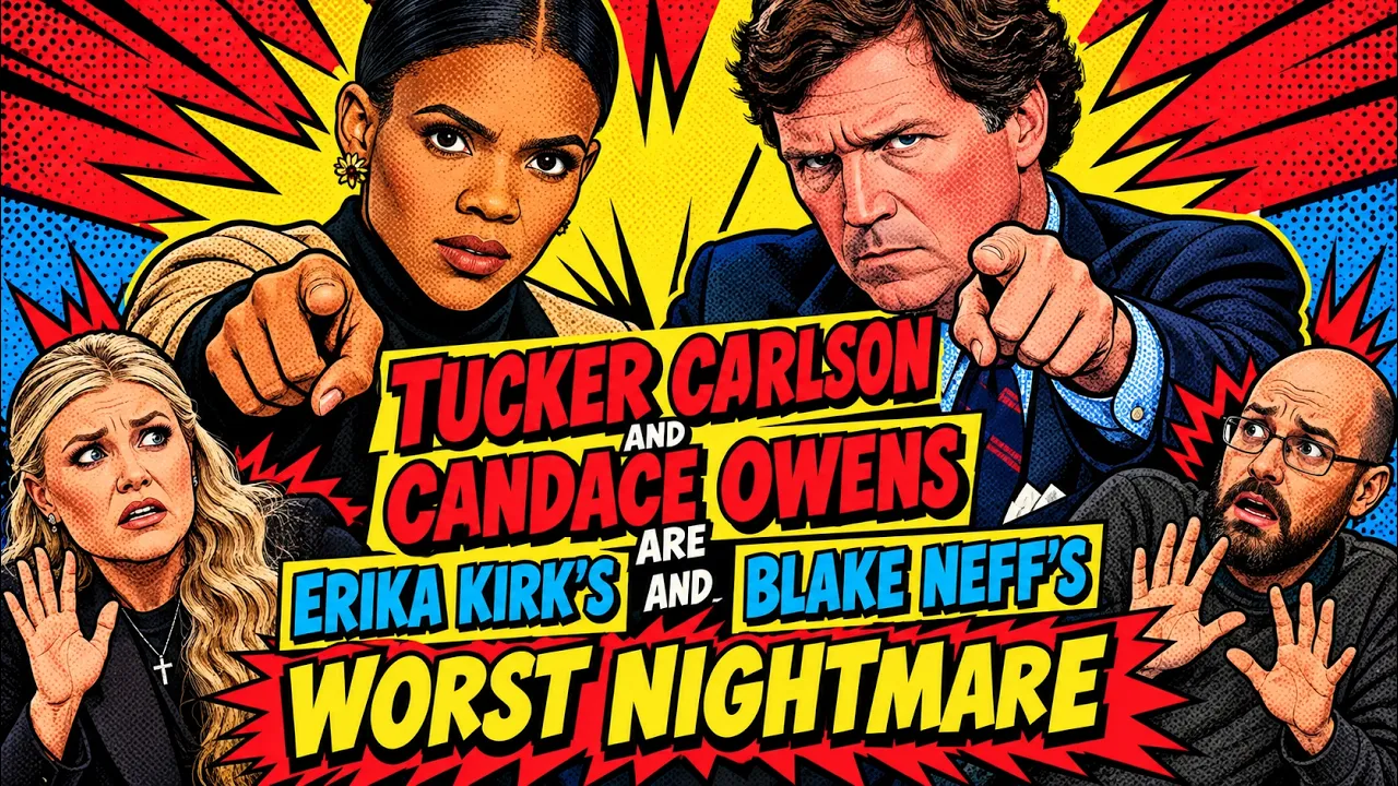 TUCKER CARLSON & CANDACE OWENS Are ERIKA KIRK's and BLAKE NEFF's Worst Nightmare episode artwork