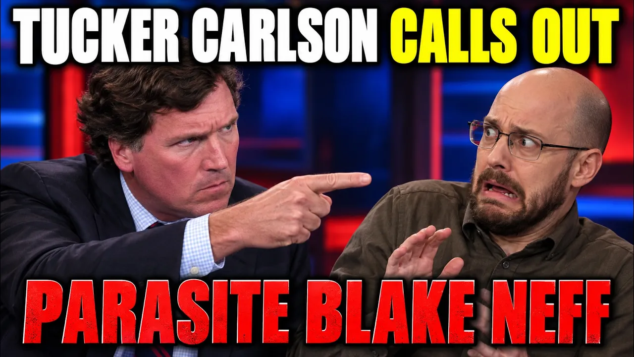 TPUSA Shills Freak: TUCKER CARLSON Nukes Parasite Grifter BLAKE NEFF in A Brutal Takedown and Exposé episode artwork
