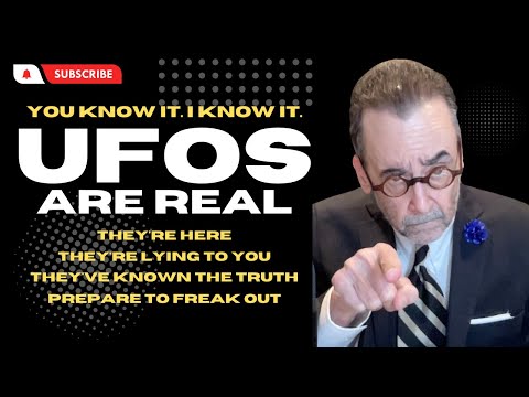 UFOs Are Real and Here and Obvious and Being Hidden From You