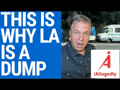 This is Why LA is a Dump - Homeless RVs