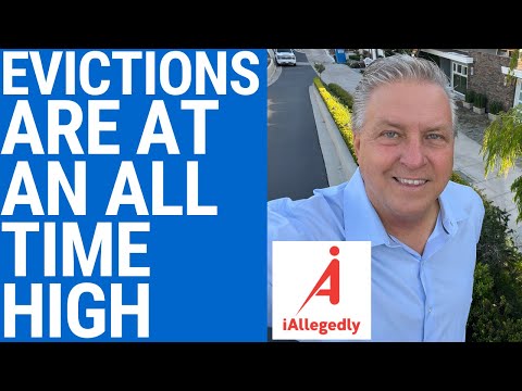 Evictions Are At An All Time High