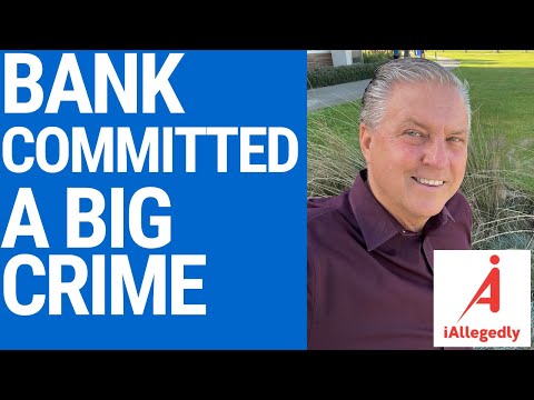A Bank Committed a Big Crime
